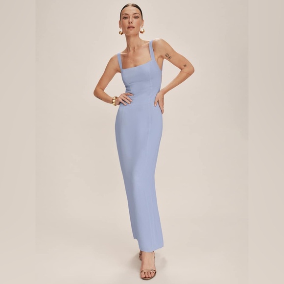 NWT Reformation Chime Dress in Ice Water - Picture 5 of 8